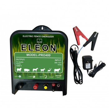 Електропастух ELEON PRO400 - 7,4 Дж, 12000 В, до 70 км